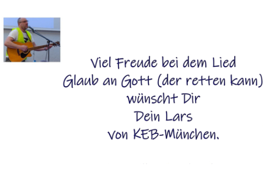 Glaub an Gott Vorschau