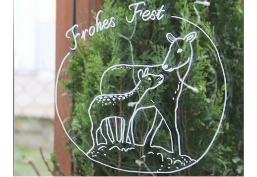 Winter-Fensterbild Vorschau