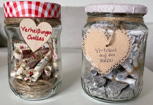 Mutmach- / Danke-Glas für Mama Vorschau