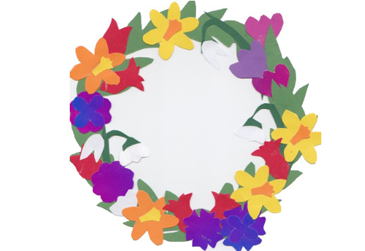 Bunter Blumenkranz Vorschau