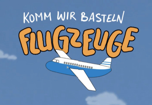 Flugzeuge basteln Vorschau